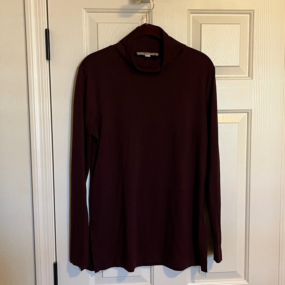 LOFT LS Tunic Turtleneck size MED